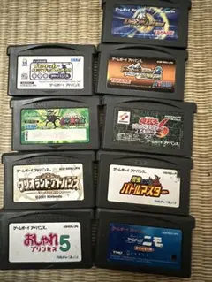 ゲームボーイアドバンス ソフト 9本 まとめ売り GBA