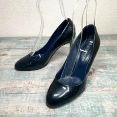 美品 sergio rossi パンプス ハイヒール エナメル 36 1/2