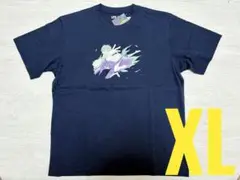 新品 XL ユニクロ ダンダダン コラボ UT Tシャツ ネイビー