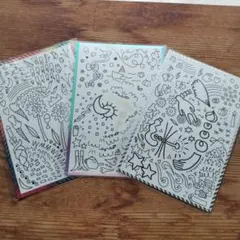 非売品 ノンタン ぬり絵 3枚セット 塗り絵 ぬりえ キヨノサチコ - メルカリ