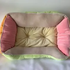 파스텔 컬러 반려동물 침대 (개, 고양이 동반 가능)