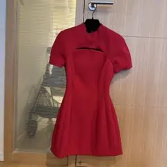 VERSACE レッド ミニワンピースのサムネイル