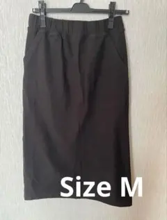 UNIQLO ブラック 黒 タイトスカート M