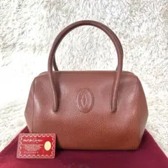 ブラウン ハンドバッグ