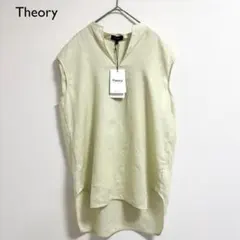 新品]Theoryリネンキャップスリーブブラウス - メルカリ