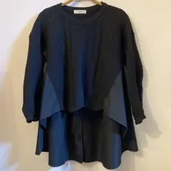 33℃ レイヤード ニット・セーター Mサイズ