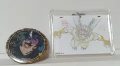 鬼滅の刃 ufotable お楽しみくじ 空喜　アクリルチャーム　缶バッジ