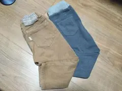 最終値下　F.O.KIDSほか　秋冬用パンツセット　90〜95