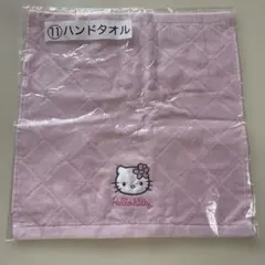 サンリオ　ハローキティ ハンドタオル ピンク