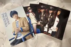 エーステ A3! ブロマイド 5枚まとめ（月岡紬・摂津万里・伏見臣・鹿島雄三）