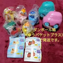 アンパンマン ガチャガチャ　おもちゃセット 　トレイン　おしてビューン