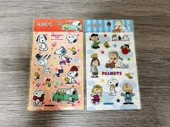 スヌーピー　ぷっくりシール　まとめ売り　２枚セット