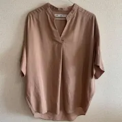 MICA&DEAL スキッパーブラウス 半袖のサムネイル