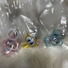 ナルミヤ　めじるしアクセサリー　ピコ　ハナちゃん　ミント　3点