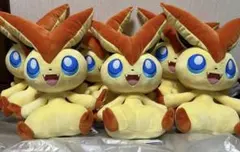 最新プライズ　ポケットモンスター　ビクティニ　もふぐっとぬいぐるみ　6体セット