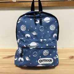 OUTDOOR PRODUCTS リュック 宇宙柄 ブルー　ベビー　キッズのサムネイル