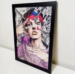 【額付きポスター】JOJO ジョジョの奇妙な冒険 岸辺露伴⑤