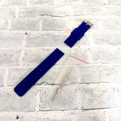 S 時計　バンド　青 シリコン 取り付け工具付き　22mm スマートウォッチ