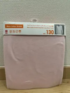 UNIQLO ウォームコットン ストレッチUネックＴ（9分袖）