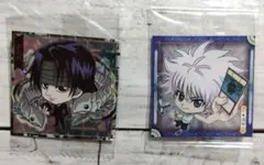 ☆新品　HUNTER×HUNTER　にふぉるめ　ウエハースシール　クロロ＆キルア