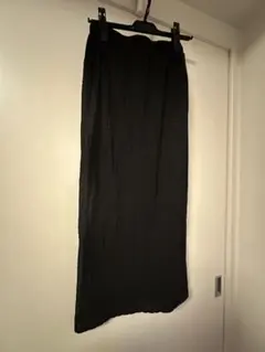 【美品】N.natural beauty basic タイトロングスカート　黒