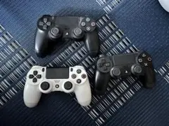 PlayStation4（PS4）純正 ワイヤレスコントローラー　3点