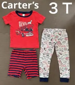 carter’s Tシャツ　半ズボン　長ズボン　セット　コストコ　３Tのサムネイル