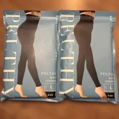 PELTHY RESET LEGGINGS L ブラック