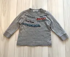 ファミリア　familiar 電車　Tシャツ　90cm 7部袖