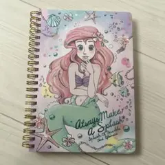 アリエル ノート パステルカラー　ディズニー