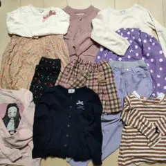 女の子春冬服まとめ売り【110センチ〜120センチ】