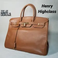 ✨美品✨ HIGH-CLASS ハイクラス 35 カデナ キャメル シボ革 - メルカリ