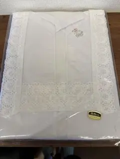 割烹着 白 85cm フリルなし 日本製