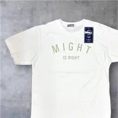 【新品未使用タグ付き】オールドミルズ カレッジ風 アーチロゴ Tシャツ 白　XL