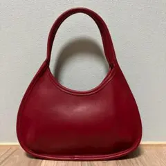 COACH Ergo 9027 Leather Mini Handbag Red