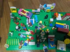 レゴブロック フィギュア　ジャンク　警察　レゴフレンズなど　大量　まとめ売り