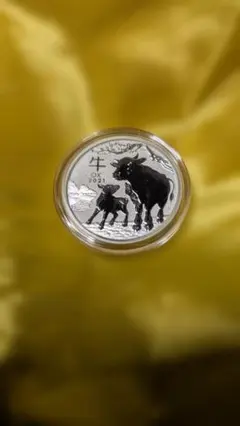 2017年 オーストラリア 1ドル 銀貨 酉年 - メルカリ