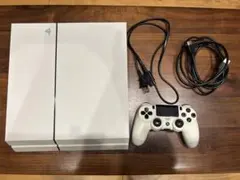PlayStation 4 ホワイト 本体 + コントローラー(動作確認済み)