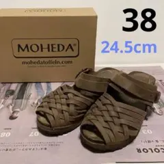 MOHEDA サンダル　ブラウン　38のサムネイル