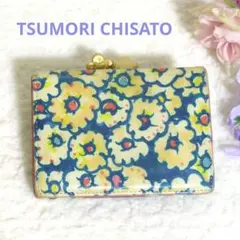 TSUMORI CHISATO キャリー　がま口折財布　レア柄　美品