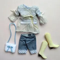 リカちゃん　2008　着せ替え服　LW-9　ガーリーウエスタン