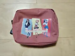 カラフルピーチ女子組ポーチ　キーホルダー付き