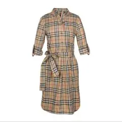【Burberry】ヴィンテージシャツワンピース　新品未着用