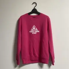 PLENTY TOUGH SPORT ピンク スウェット　古着　y2k