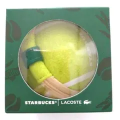 STARBUCKS LACOSTE テニスボール型ケース - メルカリ