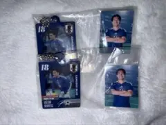 サッカー日本代表 上田綺世 アクリルチャームDX 2個セット