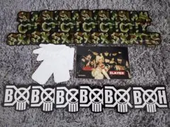 supreme stussy bounty hunter silas ステッカー