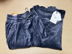 しまむら Raf Raf ベロア上下2点セット 長袖Tシャツ&パンツ 3Lサイズ