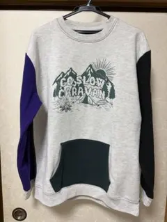 Go slow caravan トレーナー サイズ5(メンズXL) 裏起毛のサムネイル