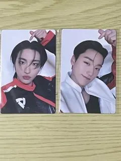 ATEEZ タレントカード 2枚セット　ソンファ　サン
